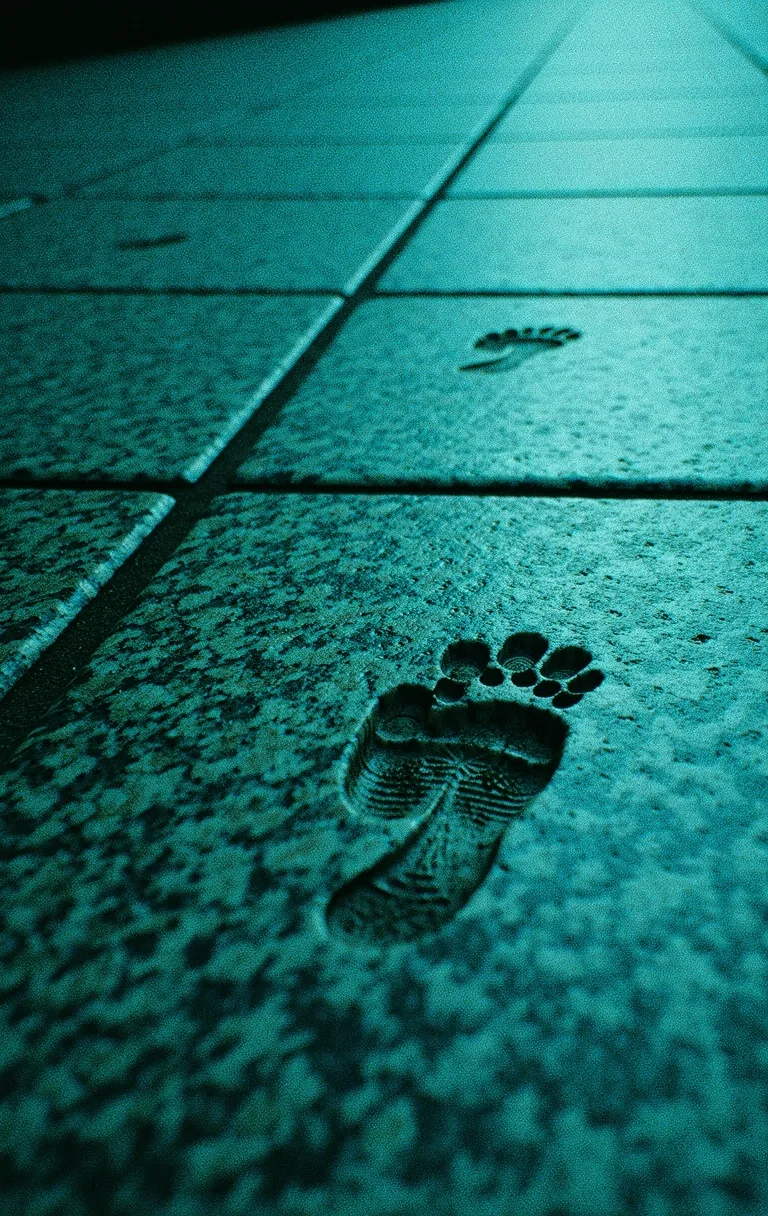 Textured urban landscape representing the digital footprint