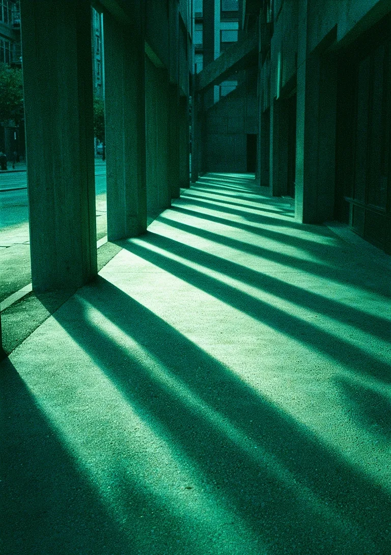 The rhythm of city shadows
