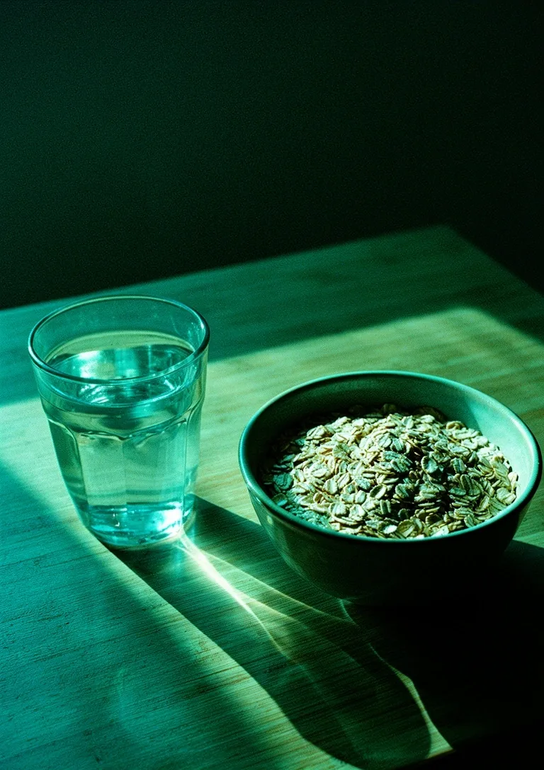 A simple, energy-dense breakfast in morning light