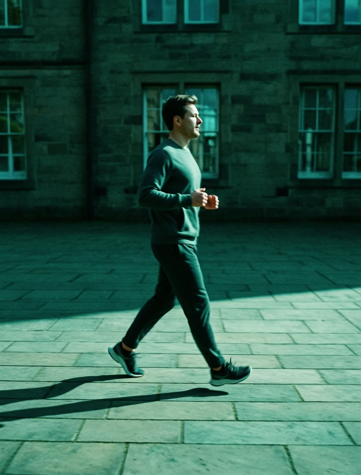 Kinetic movement in an urban landscape